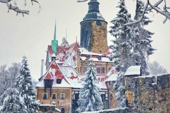 Zamek Czocha – dolnośląska perła w zimowej odsłonie