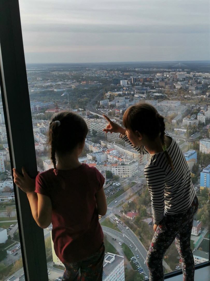 Sky Tower, taras widokowy z dziećmi