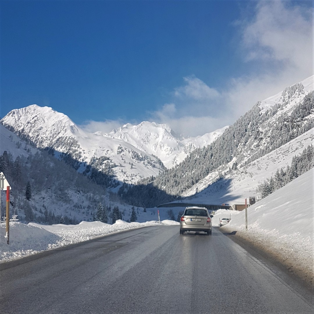 SilverMint blog Autem do Austrii zimą na narty