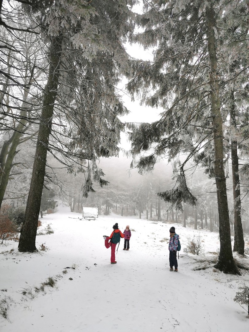 SilverMint blog zimą w góry z dziećmi Kalenica
