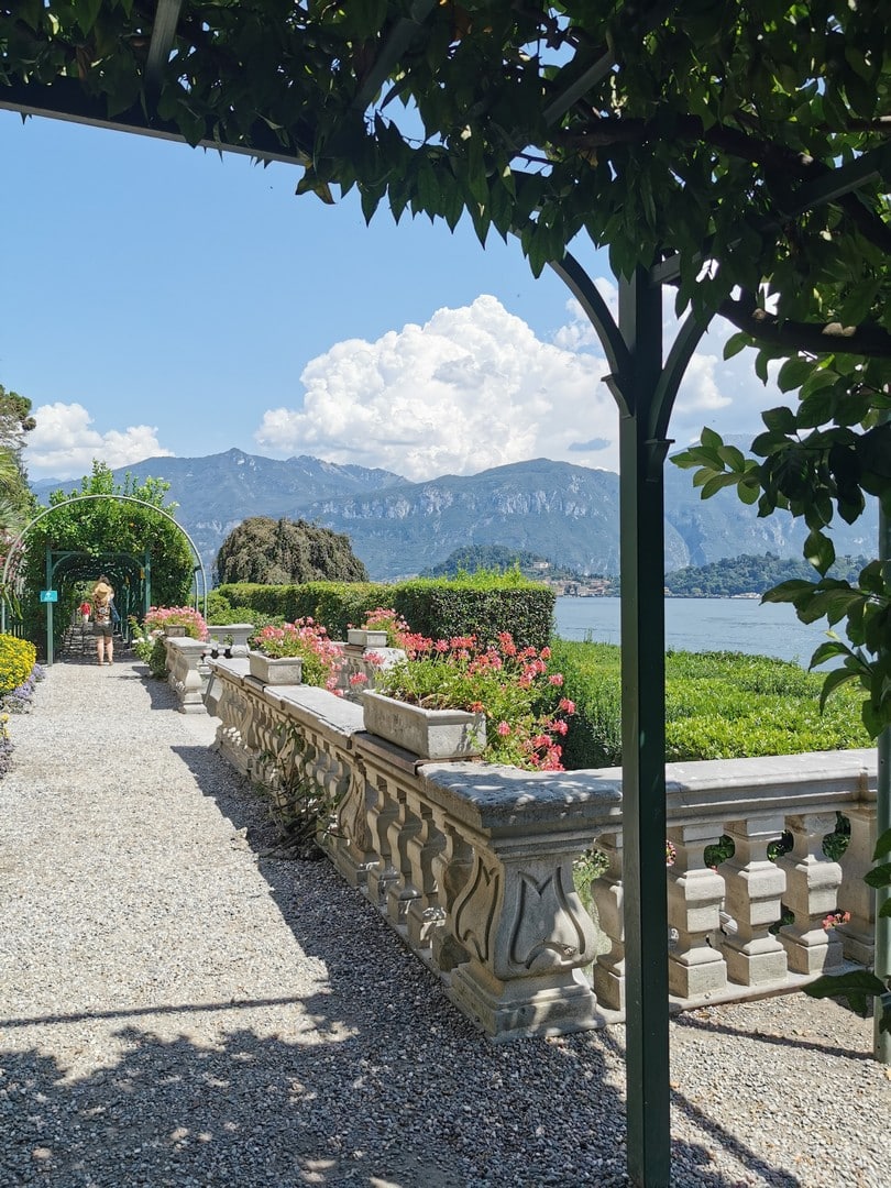 SilverMint Skarby z podróży Jezioro Como Villa Carlotta ogród botaniczny